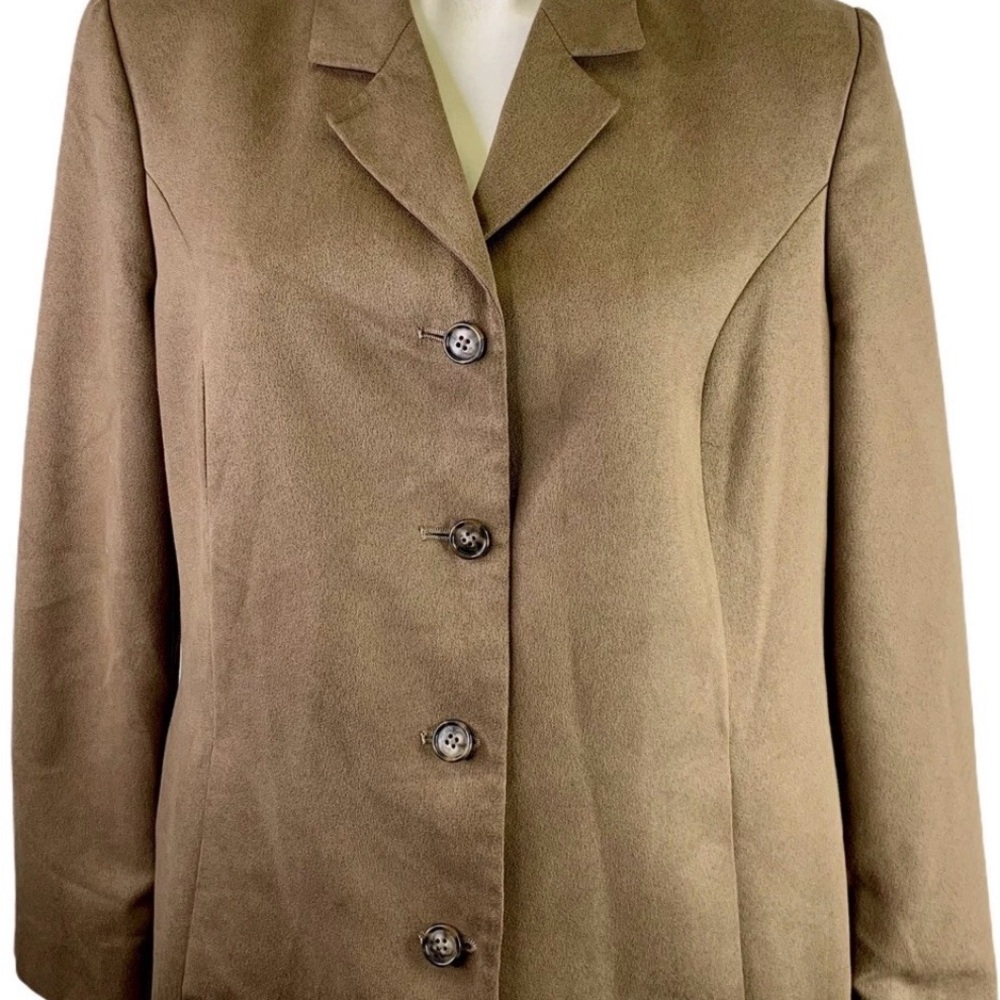 Norm Thompson Women's Tan Blazer